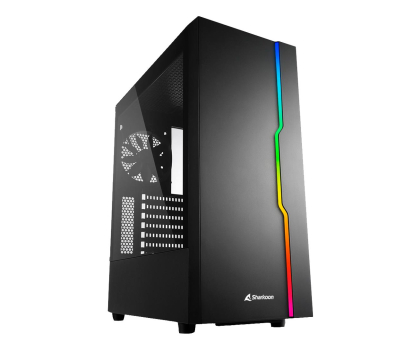 Obudowa Sharkoon RGB Slider Black 4044951029846